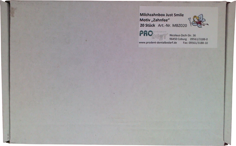 Packung 20 Stück Zahnfee Packung 20 Stück Zahnfee