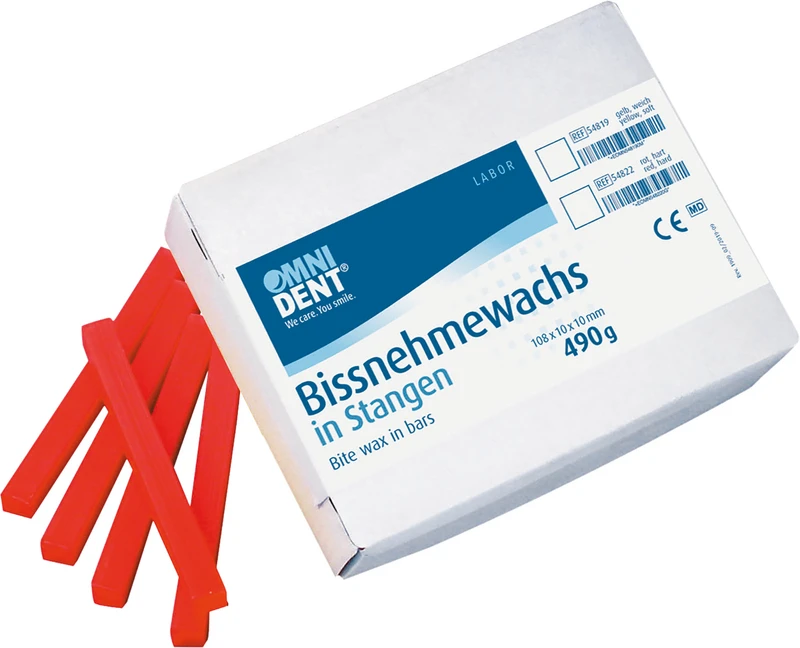 54822 - Bissnehmewachs - Packung 490 g rosa, hart
