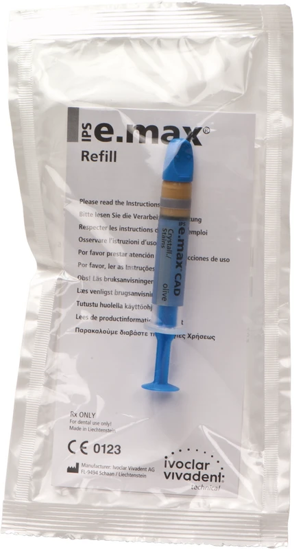 26939 - IPS e.max CAD Crystallization - Spritze 1 g Crystallization Stains olive