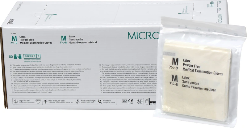 Packung 50 Paar puderfrei, M