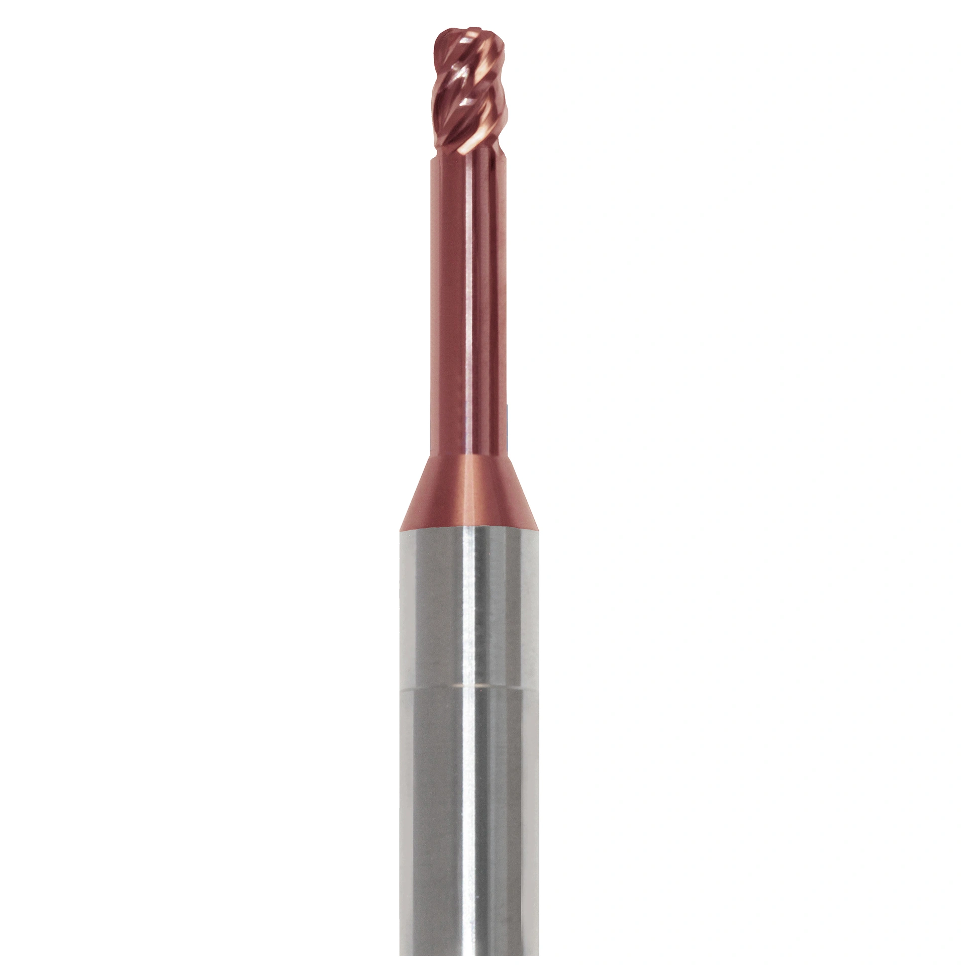 Stück Torus, rot, Vierschneider, Kopf-Ø 3 mm, Schaft-Ø 6 mm, GL: 50 mm Stück Torus, rot, Vierschneider, Kopf-Ø 3 mm, Schaft-Ø 6 mm, GL: 50 mm