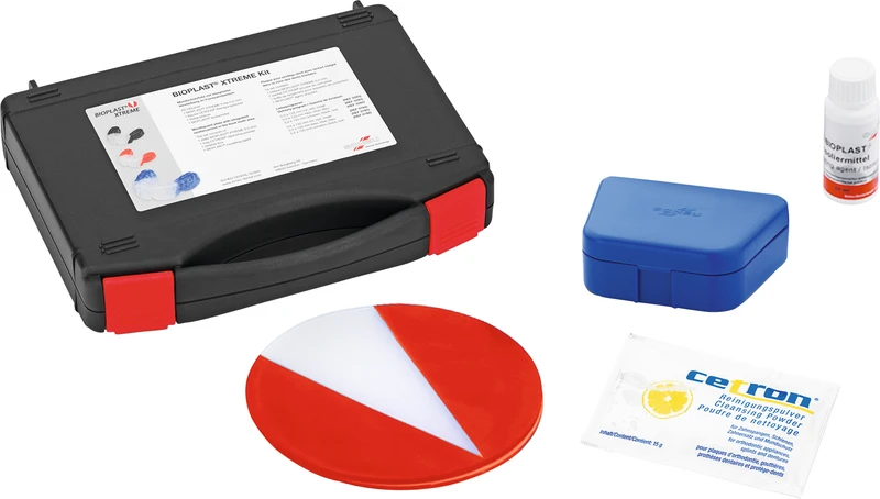 Kit 5 mm BIOPLAST XTREME-Folie blau, Zubehör