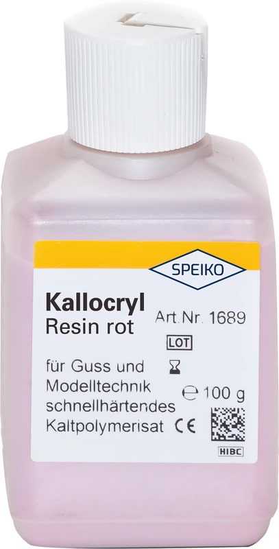 Flasche 100 g Pulver rot Flasche 100 g Pulver rot