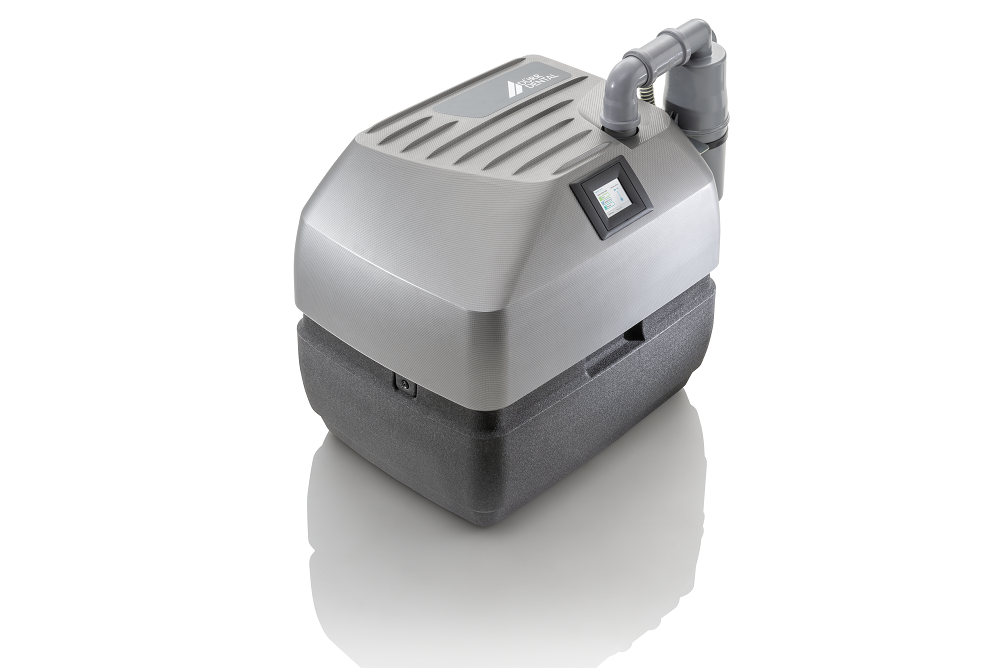  zentrale Saugmaschine mit Radial-Technologie 