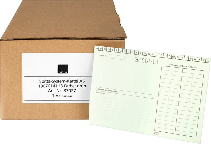 Karton 200 Stück grün