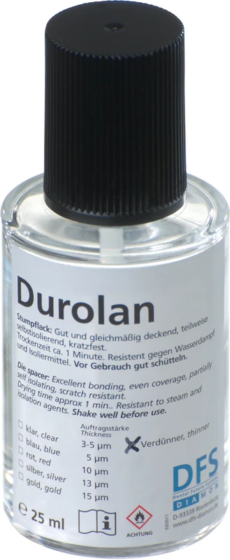 Flasche 25 ml Verdünner, klar Flasche 25 ml Verdünner, klar