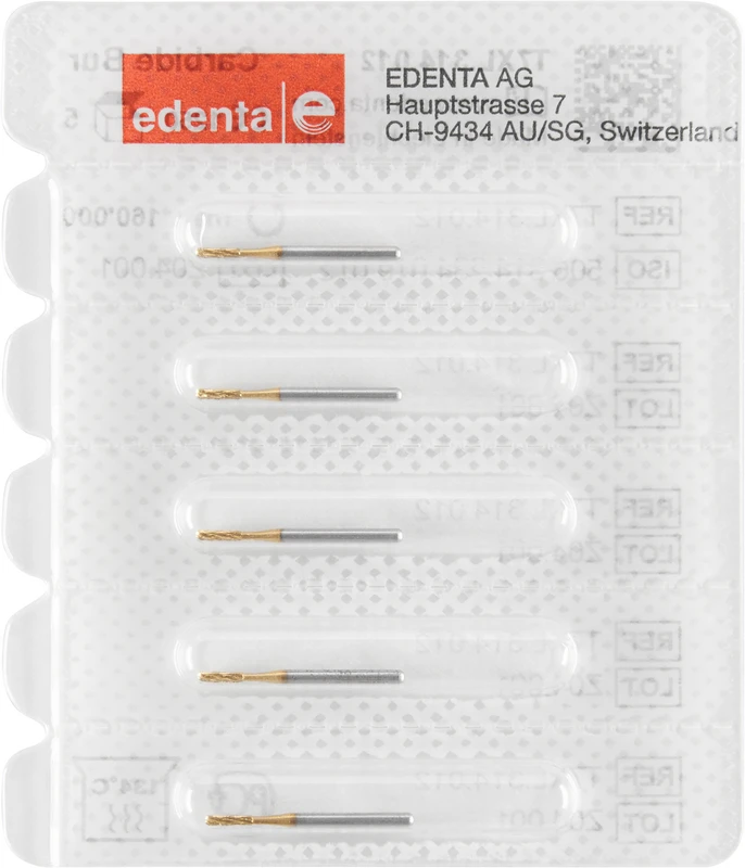 Packung 5 Stück FG, Figur 234 Birne lang, 4,2 mm, ISO 012