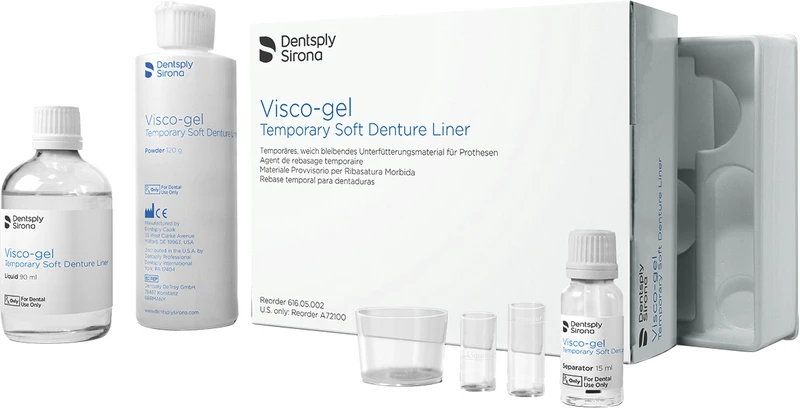 Standardpackung 120 g Pulver, 90 ml Flüssigkeit, 15 ml Isolierung, Zubehör