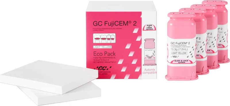 Eco Packung 4 x 13,3 g Kartusche, 2 Mixing Pads