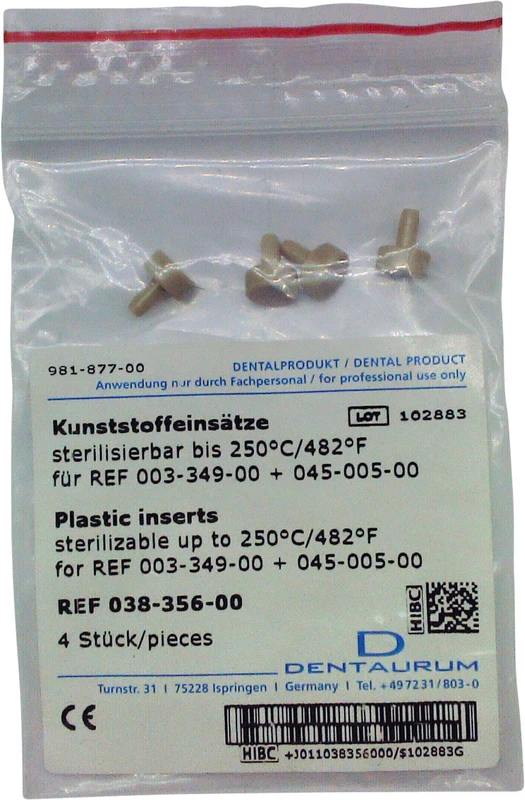 Packung 4 Stück 038-356-00 Packung 4 Stück 038-356-00