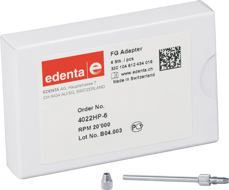 26245 - Adapter FG - Packung 6 Stück von FG auf HP, ISO 016