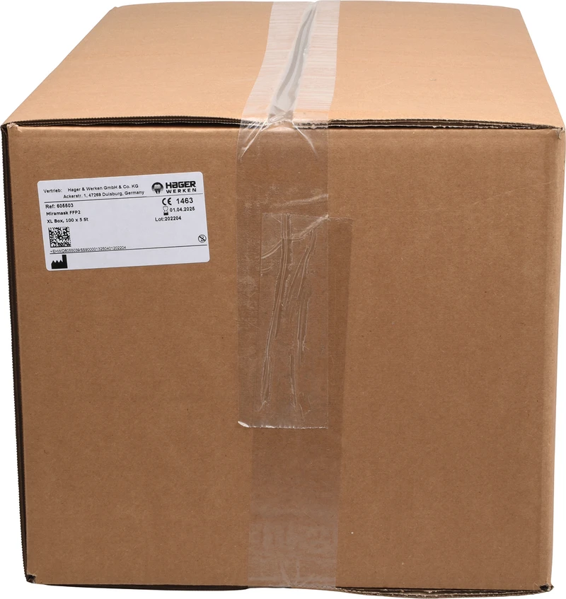 Packung 100 x 5 Stück Packung 100 x 5 Stück