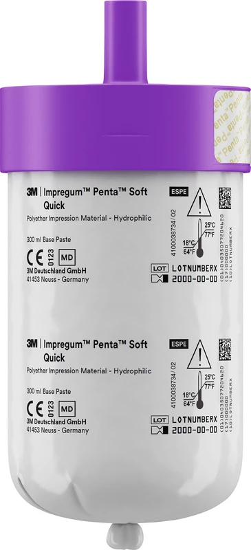Refill Packung 2 x 300 ml Basispaste, 2 x 60 ml Katalysator, Penta Soft Quick