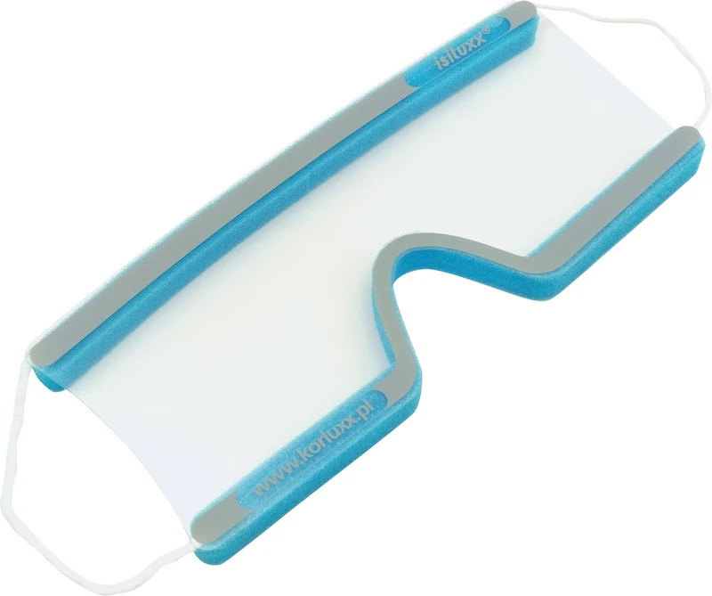 Packung 40 Stück blau, klare Gläser