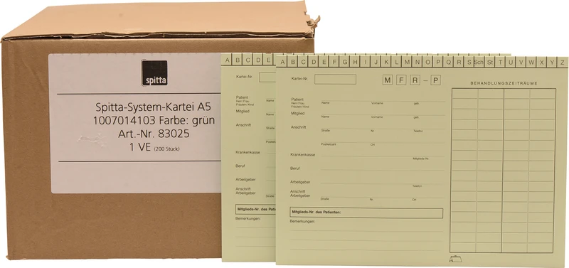 Packung 200 Stück grün