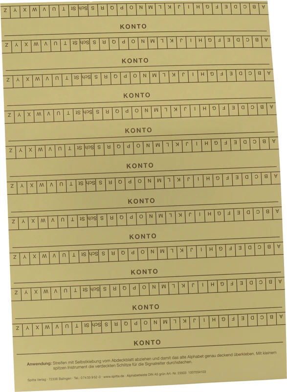 Packung 10 Stück grün