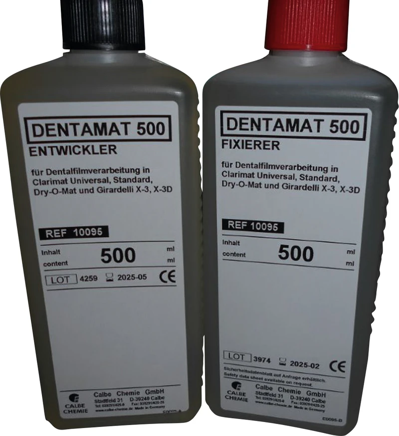 Set 5 x 500 ml Entwickler, 5 x 500 ml Fixierer