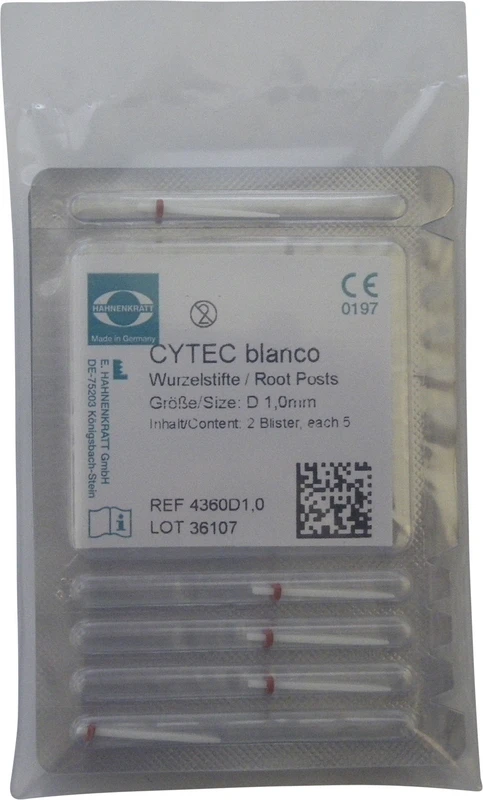 Nachfüllpackung 10 Stück rot, Ø 1 mm