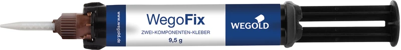 Packung 9,5 g Doppelkammerspritze, 10 Automix-Applikationskanülen Packung 9,5 g Doppelkammerspritze, 10 Automix-Applikationskanülen