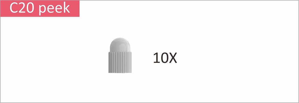  Packung, 10 Ersatz-Peeks 