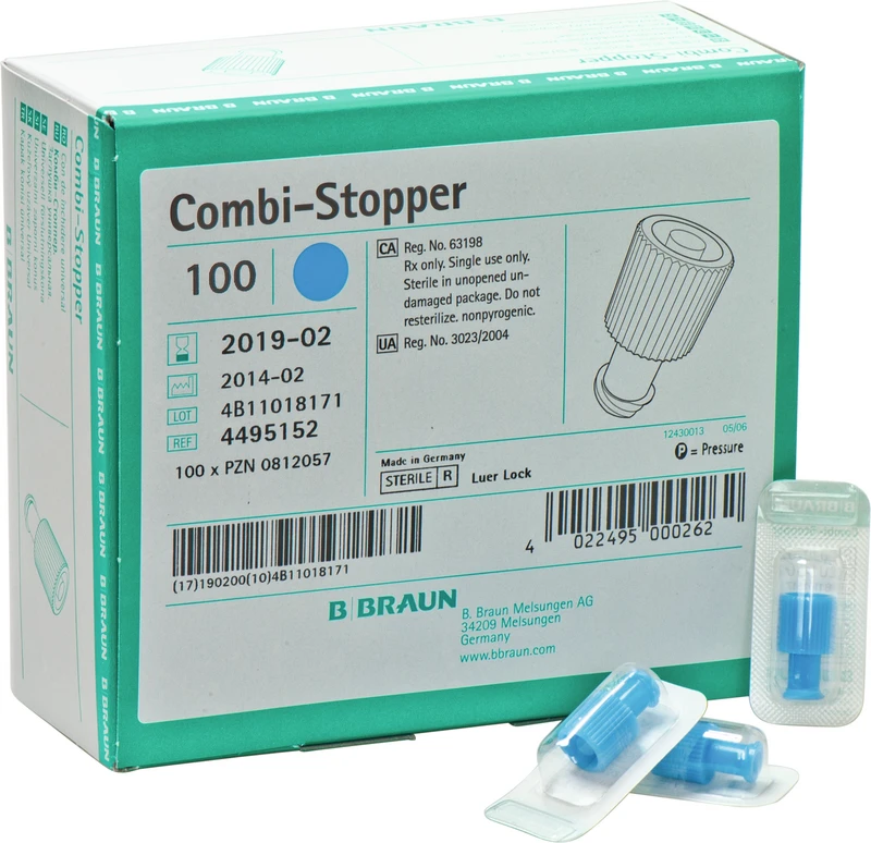 Packung 100 Stück blau Packung 100 Stück blau