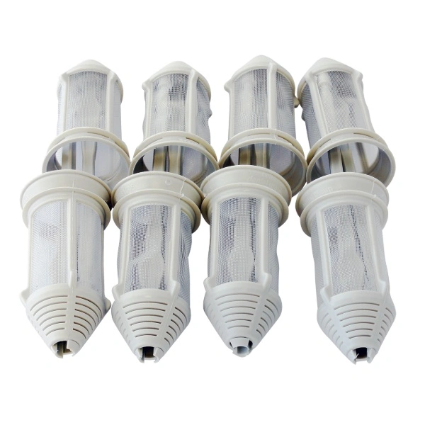Packung 8 Filter grau