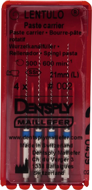 74442 - Wurzelkanalfüller ""LENTULO®"" - Packung 4 Stück 21 mm, Gr. 2
