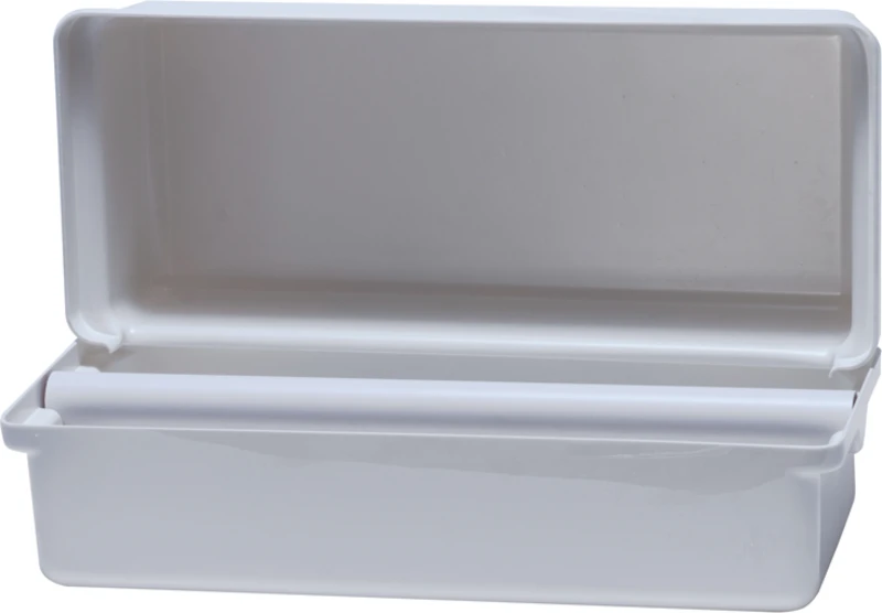 65384 - Spender für Patientenumhänge - Stück Tischspender weiß