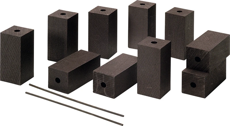 Packung 10 Stück inklusive 2 Metall-Haltestifte Packung 10 Stück inklusive 2 Metall-Haltestifte