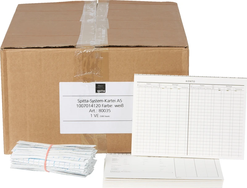 Karton 500 Stück weiß