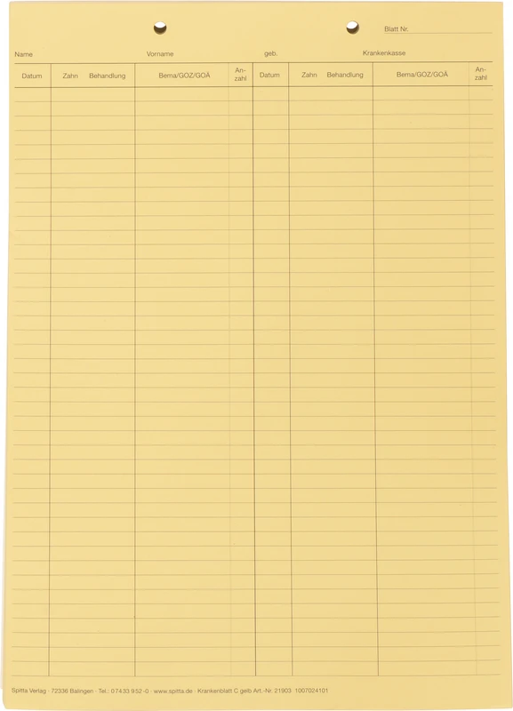 Stück 100 Blatt gelb Stück 100 Blatt gelb