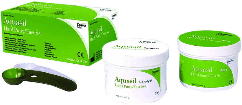 89578 - Aquasil Hard Putty - Standardpackung 450 ml Base, 450 ml Katalysator