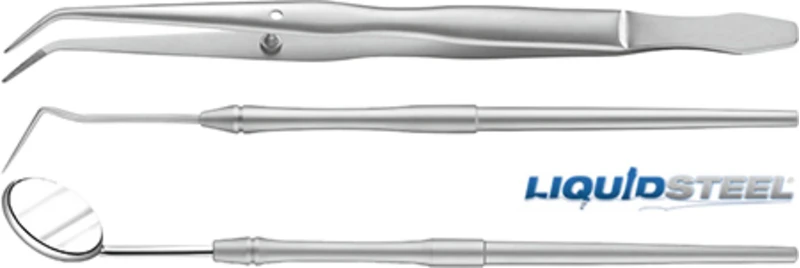Set 1 Sonde, 1 Pinzette, 1 Mundspiegel Set 1 Sonde, 1 Pinzette, 1 Mundspiegel