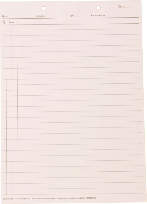Stück 100 Blatt weiß, kopfgelocht, A5 Stück 100 Blatt weiß, kopfgelocht, A5