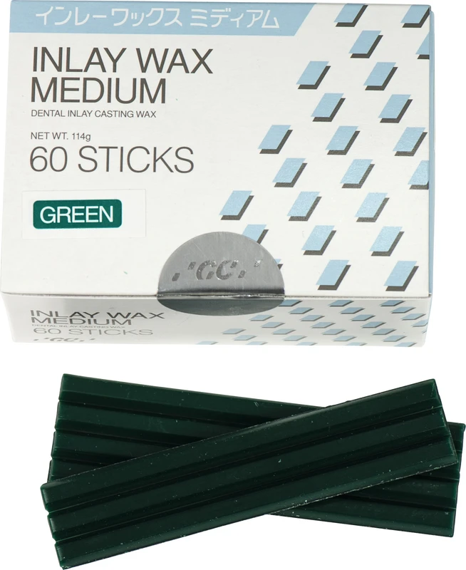 Packung 60 Wachssticks grün