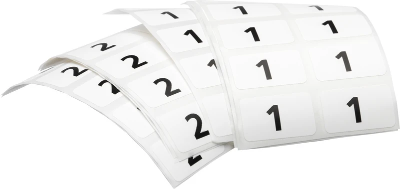 Packung Klebeschilder Packung Klebeschilder