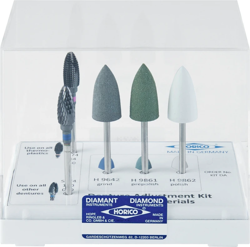 Kit 5 Stück (2 x Fräser, 3 x Polierer)