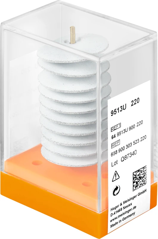 Packung 10 Stück unmontiert, weiß, Figur 303, 4 mm, ISO 220