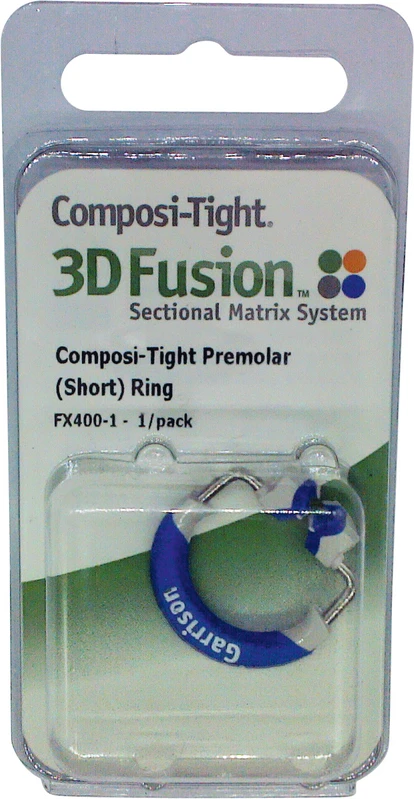 Stück 3D Fusion Ring blau, prämolar