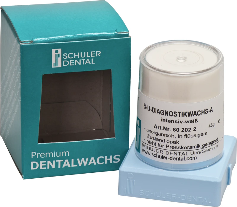 Kegel 45 g Wachs A, intensiv weiß