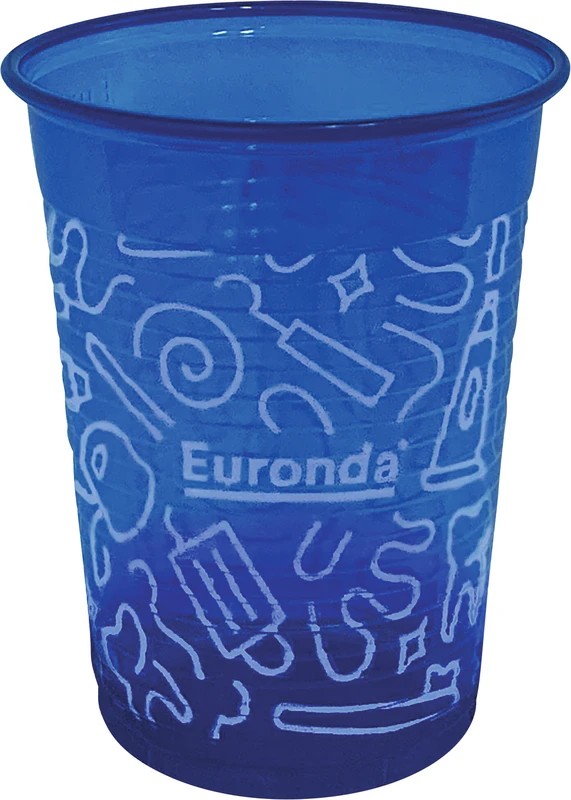 Karton 1.000 Stück blau, 180 ml