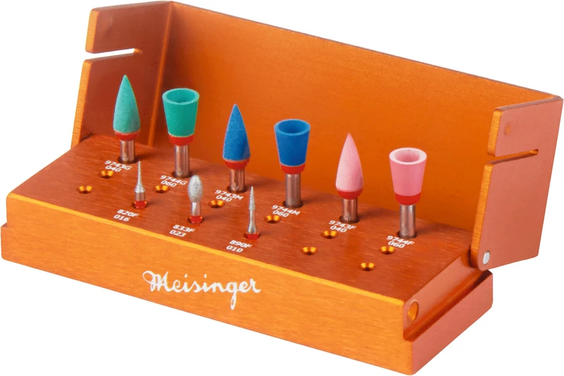 77991 - Intra Oral Porcelain Adjustment Kit - Packung 3 Diamanten, 6 Polierer