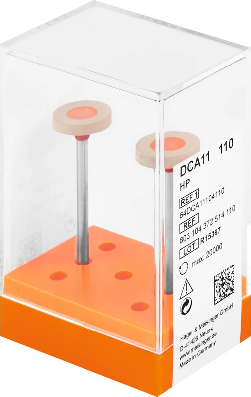 121571 - Diamantpolierer DCA05/11 - Stück beige, HP, Figur 372, 2,5 mm, ISO 110