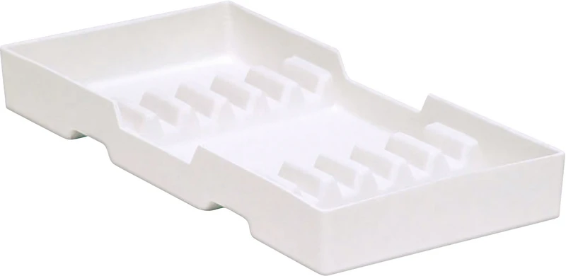 Stück 9,2 x 19,7 cm, weiß