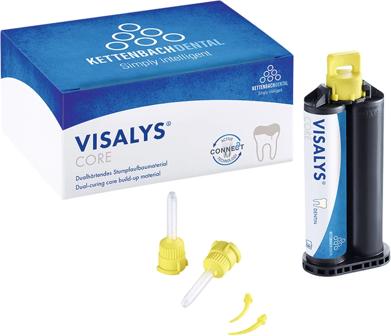 Normal pack 45 g (25 ml) Kartusche dentin, 20 Mischkanülen, 20 Intraoral Tips