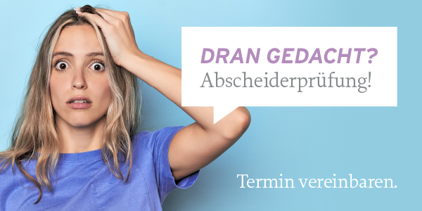 Dran gedacht? Abscheiderprüfung