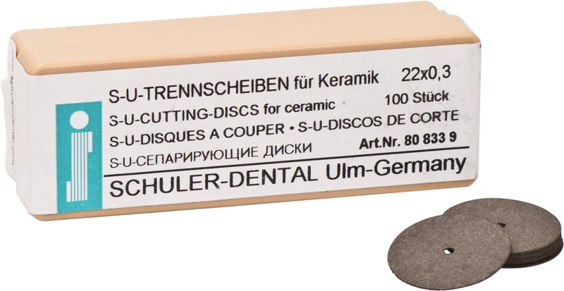 Packung 100 Stück (III), Ø 22 mm x 0,3 mm Packung 100 Stück (III), Ø 22 mm x 0,3 mm