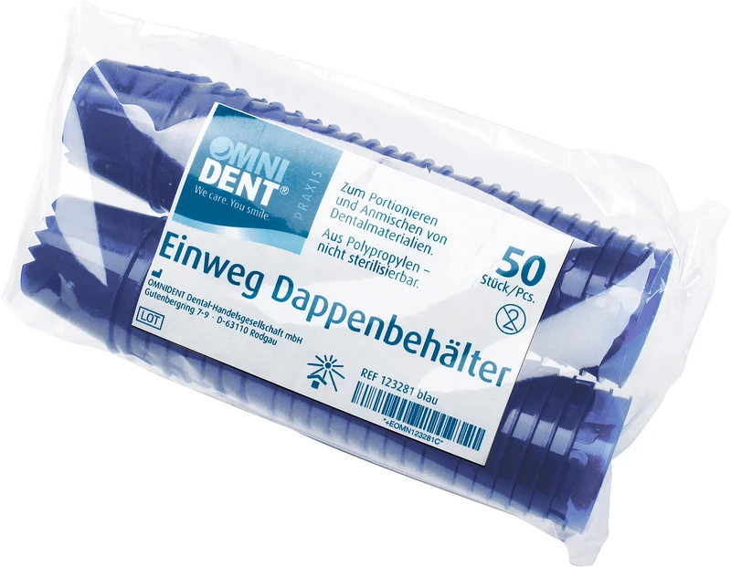 Packung 50 Stück dunkel blau
