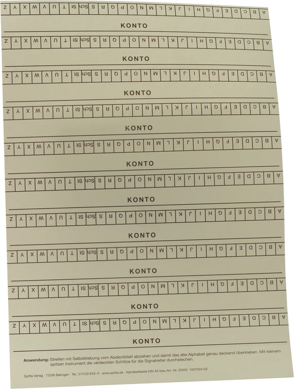 Packung 10 Stück blau