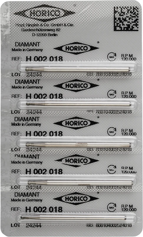 Packung 5 Stück HP, Figur 002, 3,5 mm, ISO 018 Packung 5 Stück HP, Figur 002, 3,5 mm, ISO 018